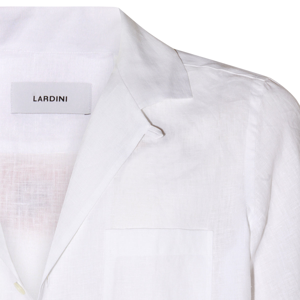 WHITE LINEN SHIRT