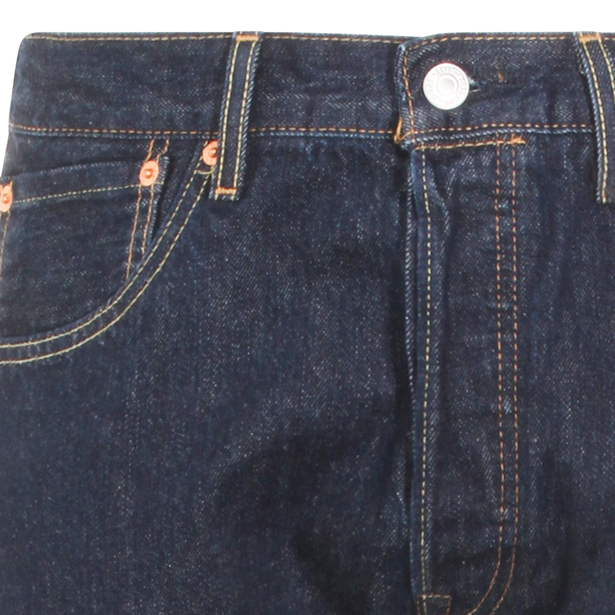 DARK BLUE COTTON DENIM 501 JEANS