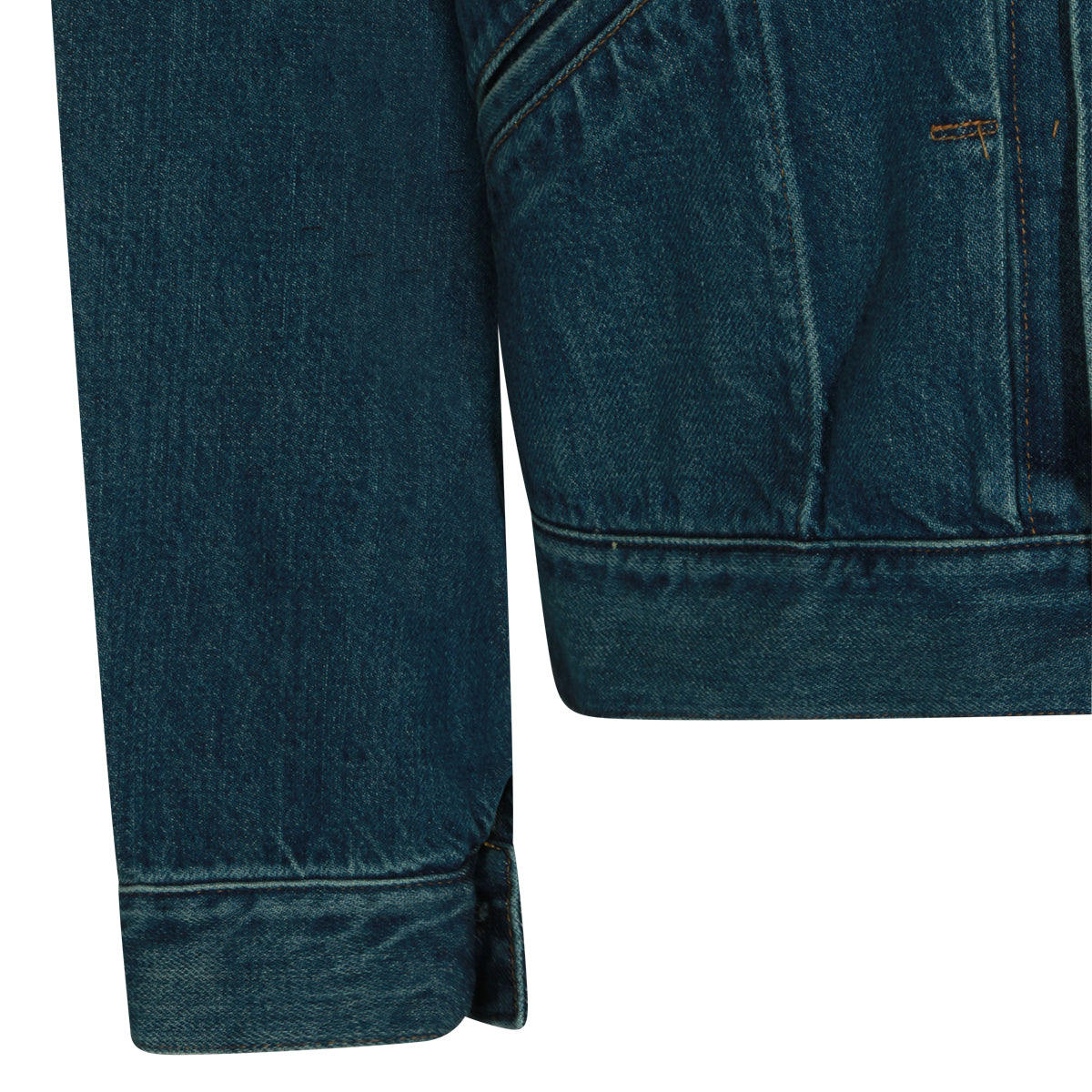 FADED INDIGO DENIM JACKET