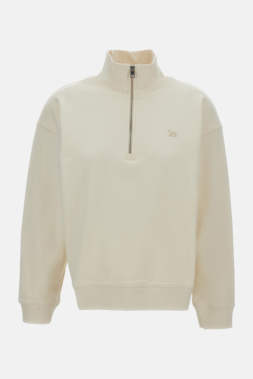 BABY FOX HALF-ZIP SWEATSHIRT