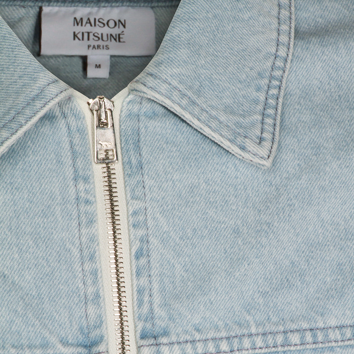 BLUE COTTON DENIM JACKET