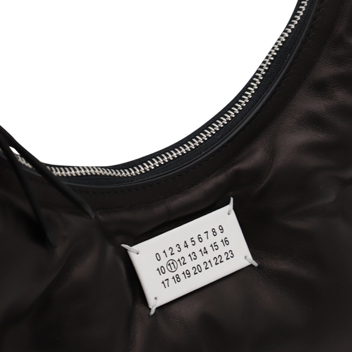 BLACK GLAM SLAM HOBO SMALL SHOULDER BAG