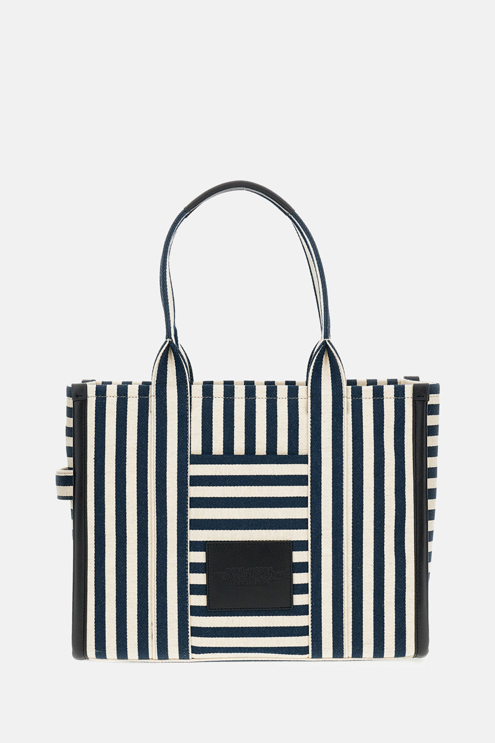 THE STRIPE CANVAS LARGE TOTE BAG