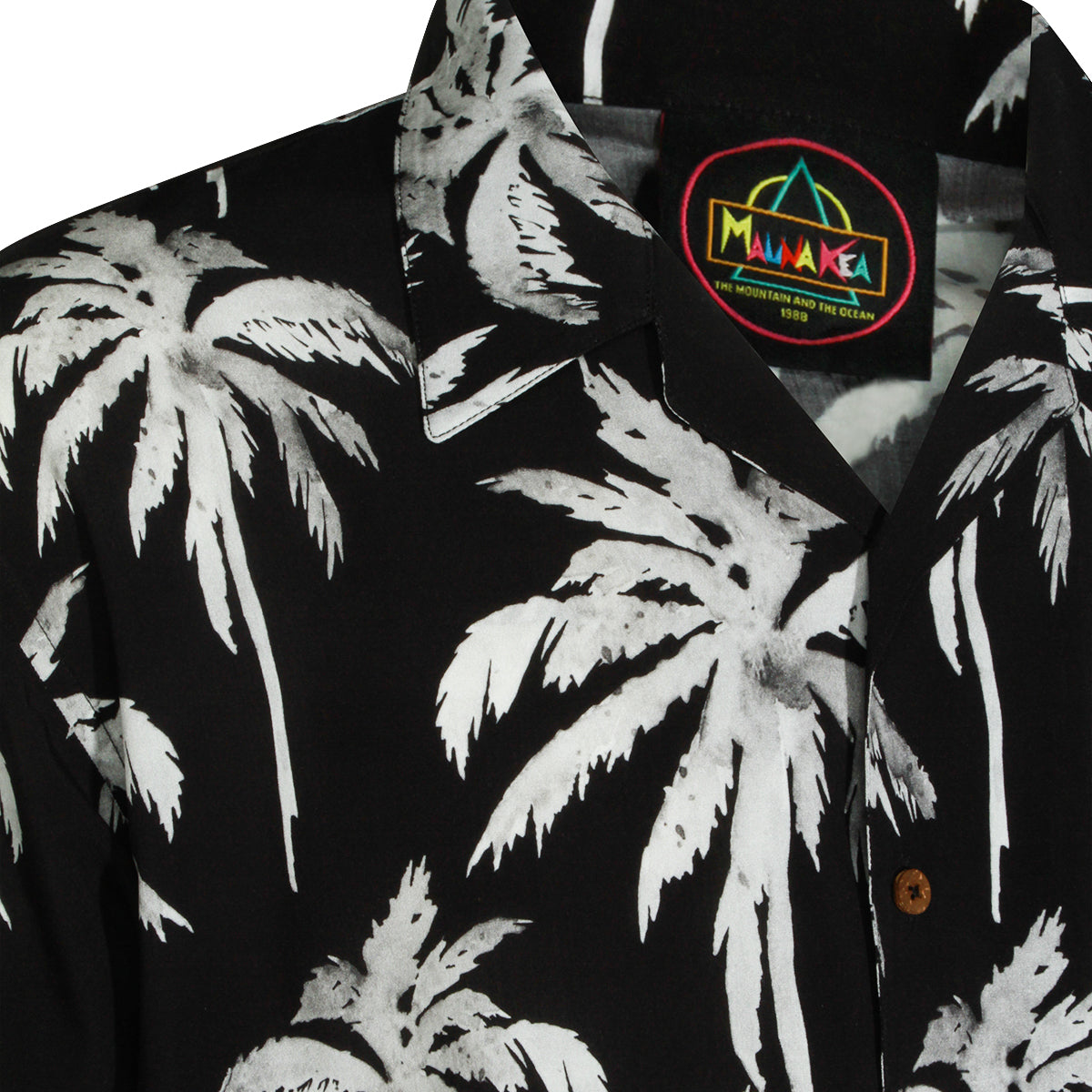 BLACK VISCOSE SHIRT