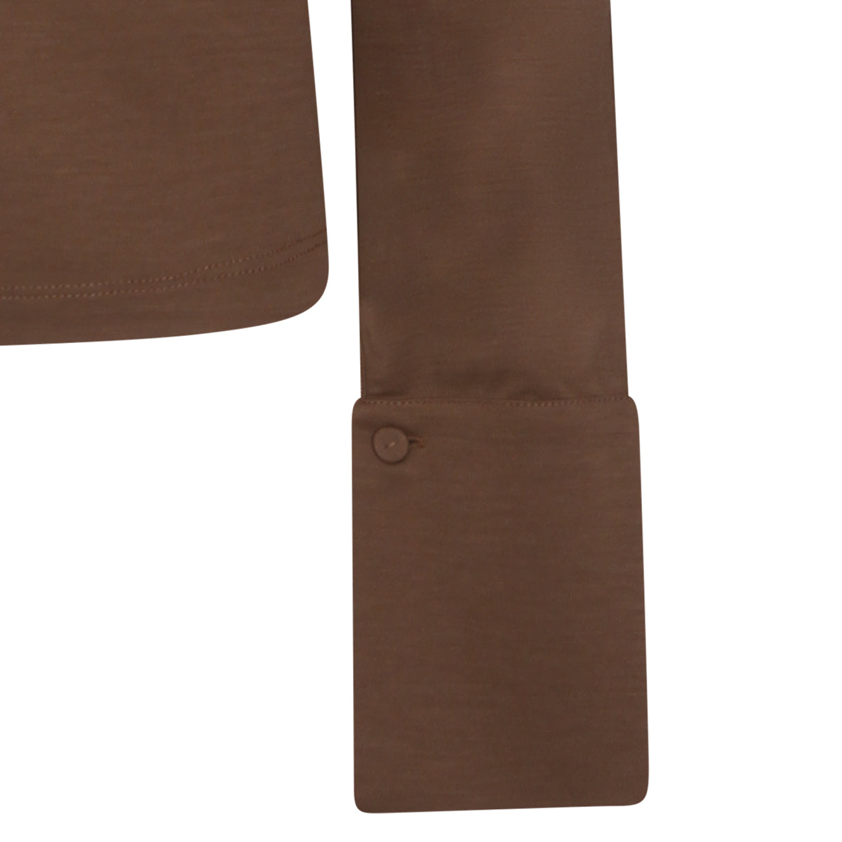 BROWN CASHMERE TOP