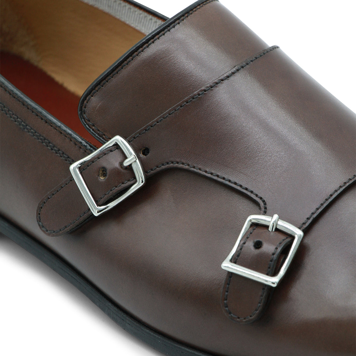 BROWN LEATHER LOAFERS