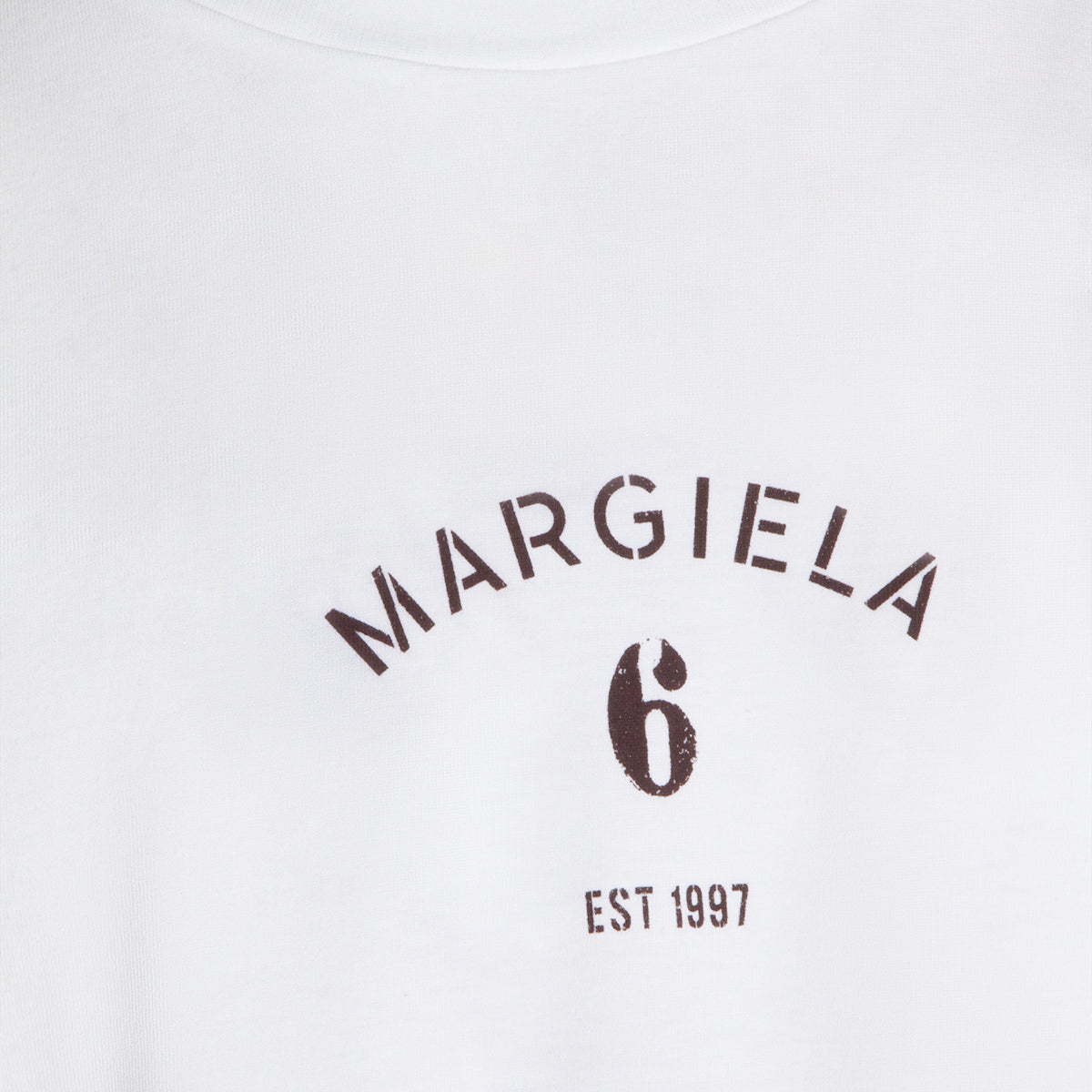 WHITE COTTON T-SHIRT