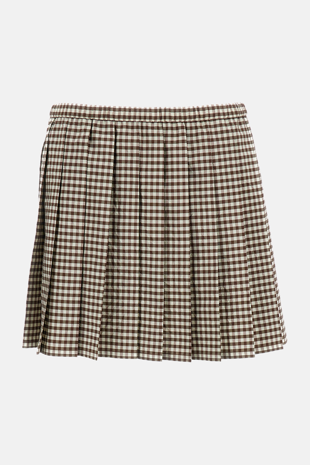 PLEATED MINI SKIRT