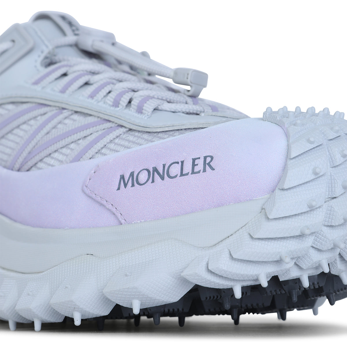 WHITE AND LILAC SNEAKERS