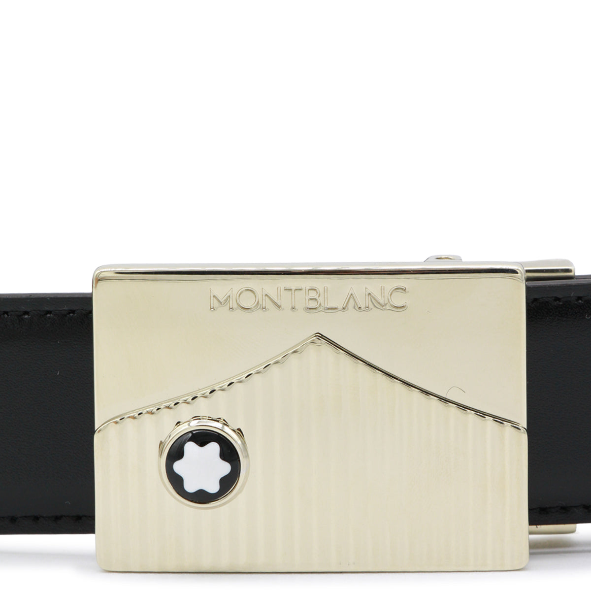 BLACK LEATHER BELT