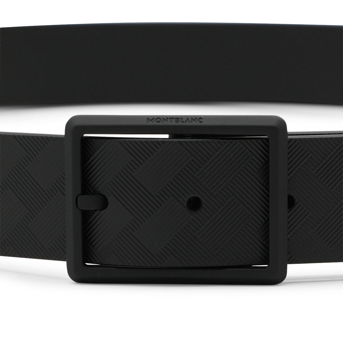 BLACK LEATHER BELT