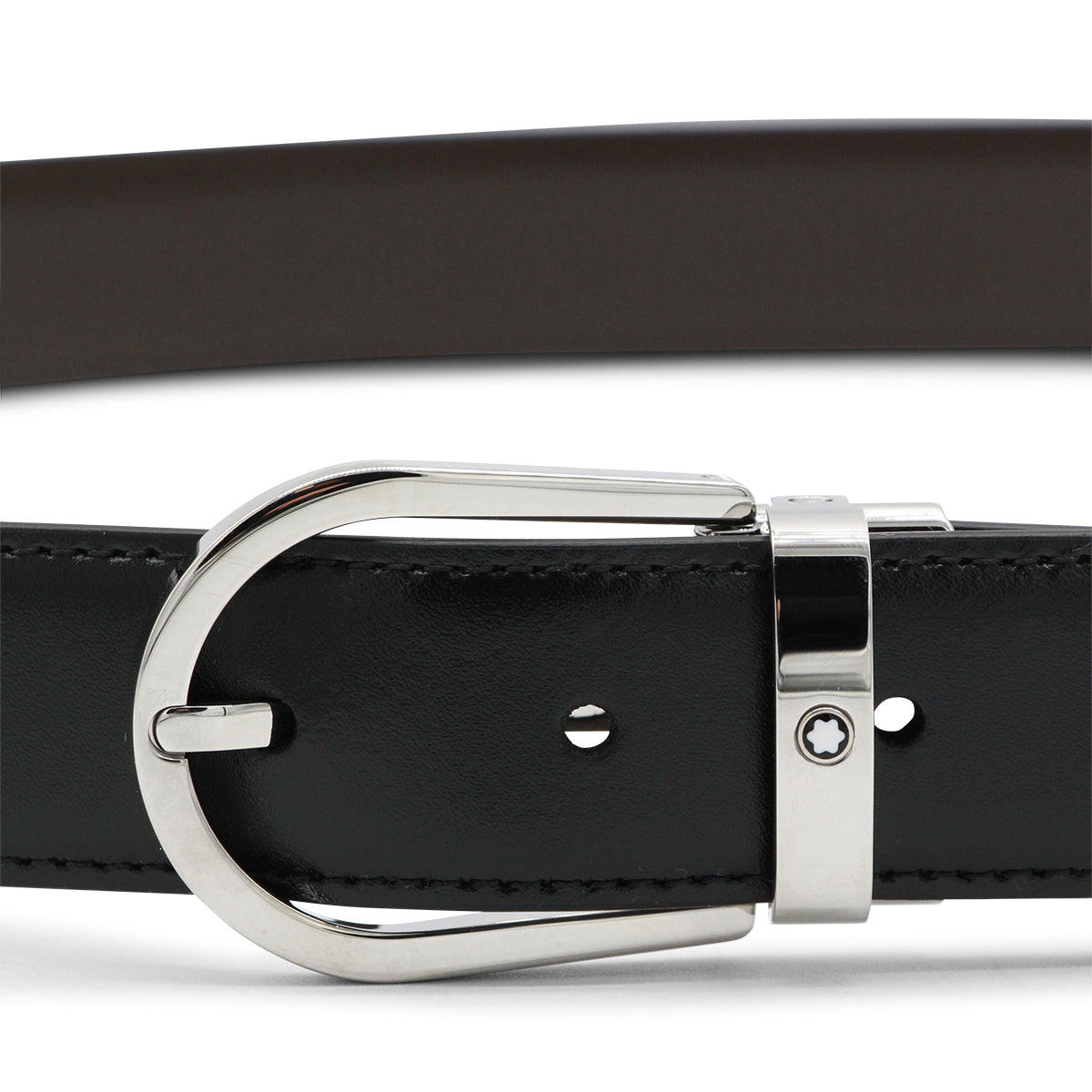 BLACK LEATHER BELT