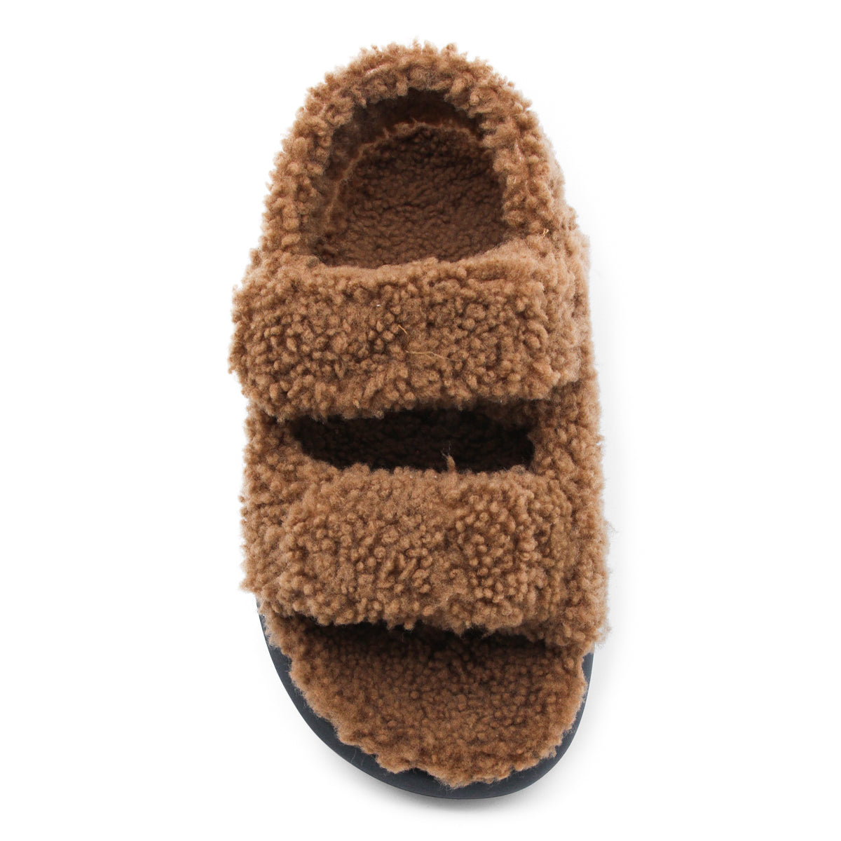COGNAC LEATHER SANDALS