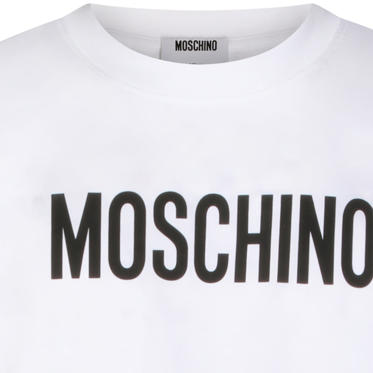 WHITE COTTON T-SHIRT