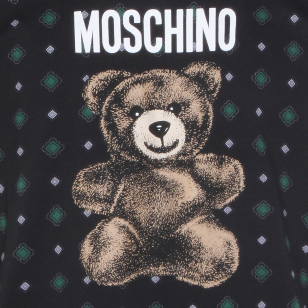 BLACK COTTON T-SHIRT