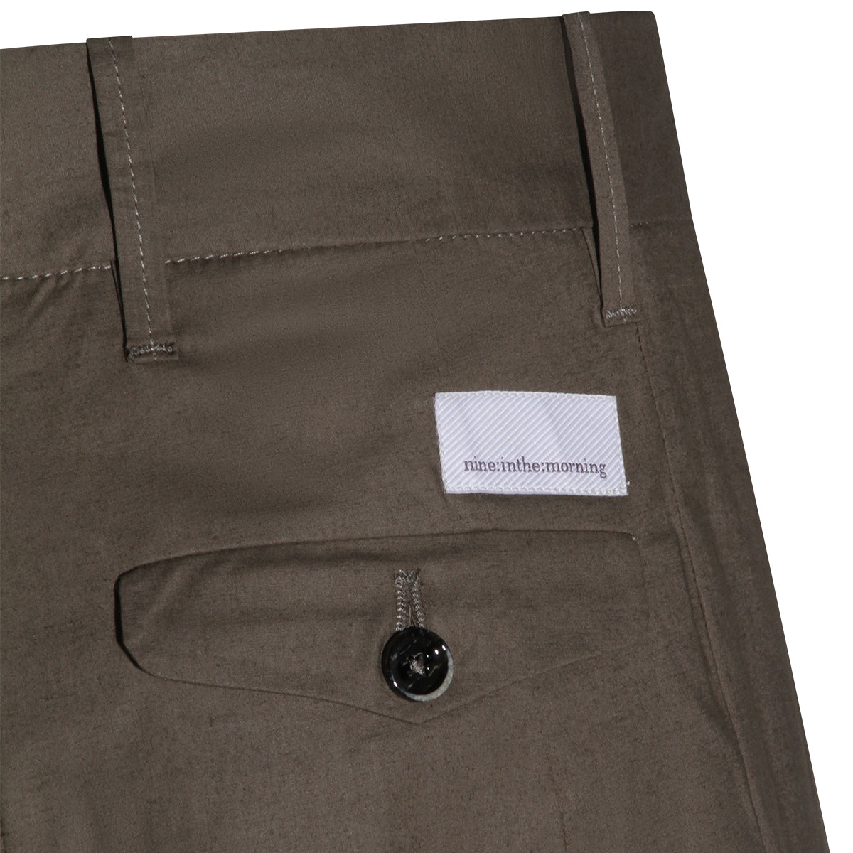 BROWN COTTON JEANS