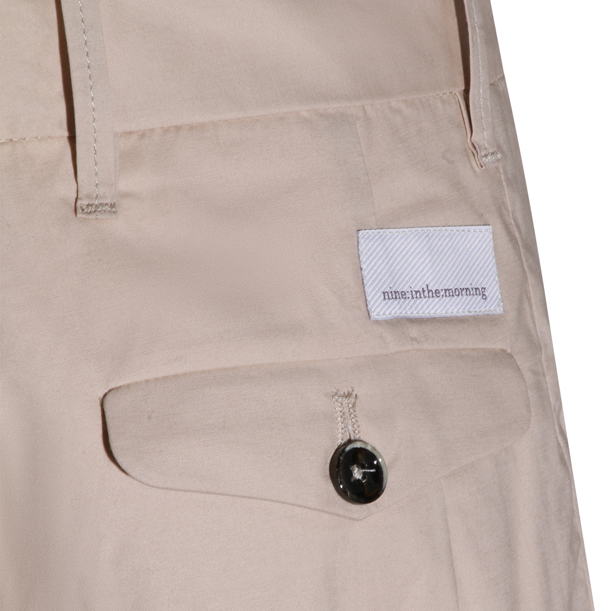 BEIGE COTTON JEANS
