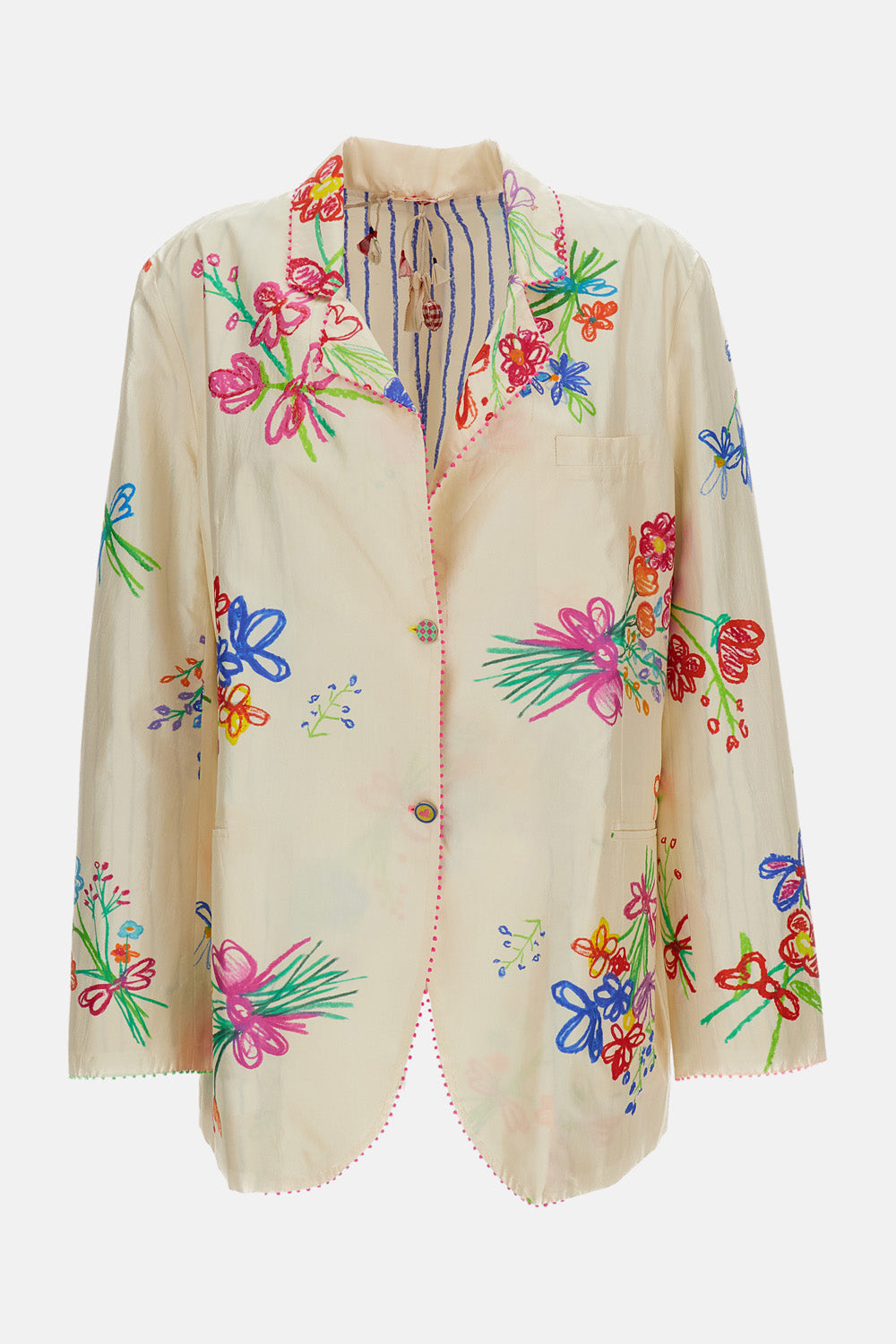 SILK BLAZER