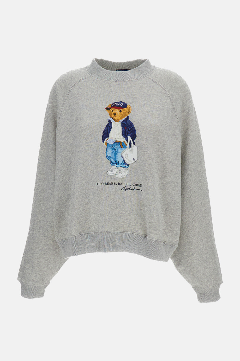 CREWNECK SWEATER WITH A PRINT