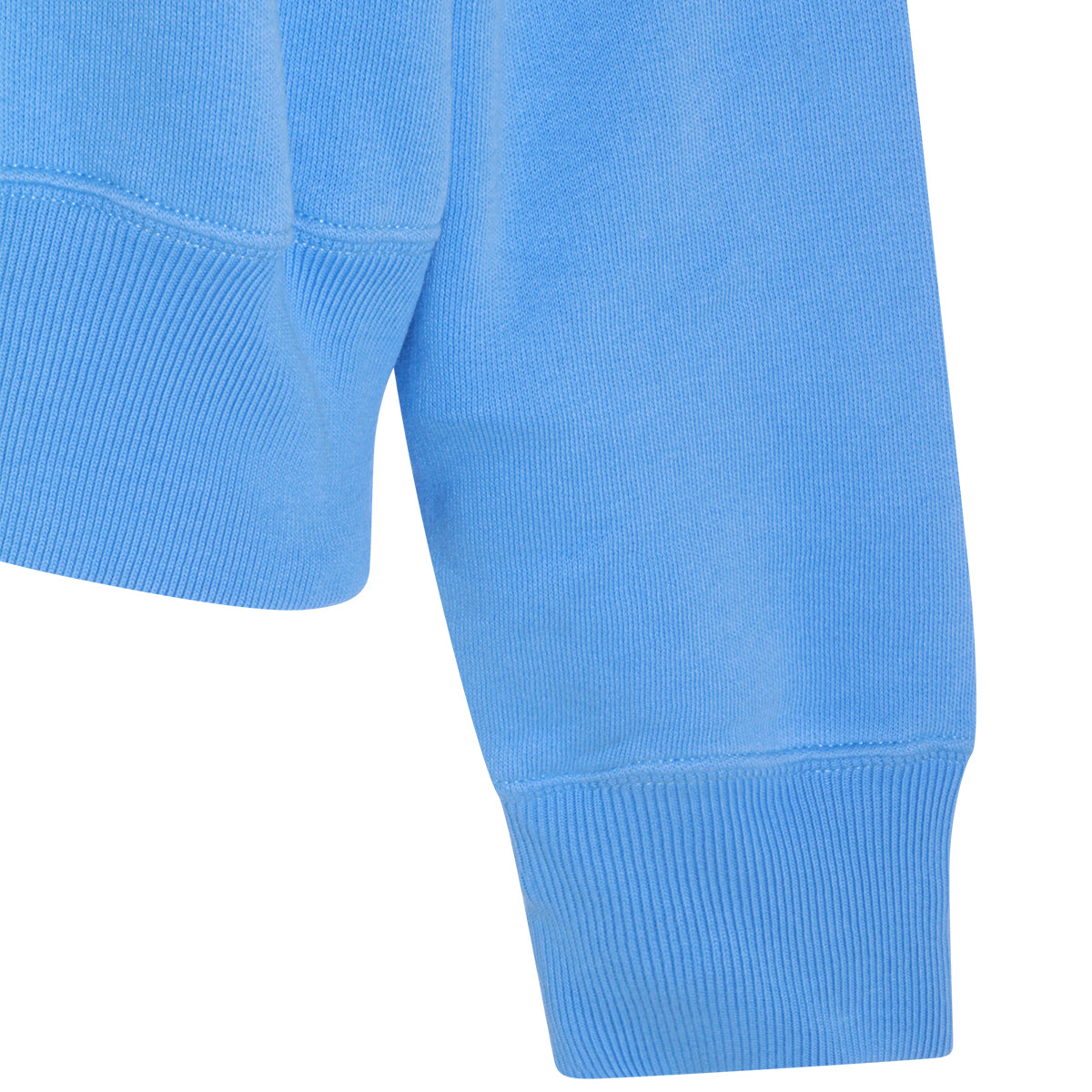 LIGHT BLUE COTTON SWEATSHIRT