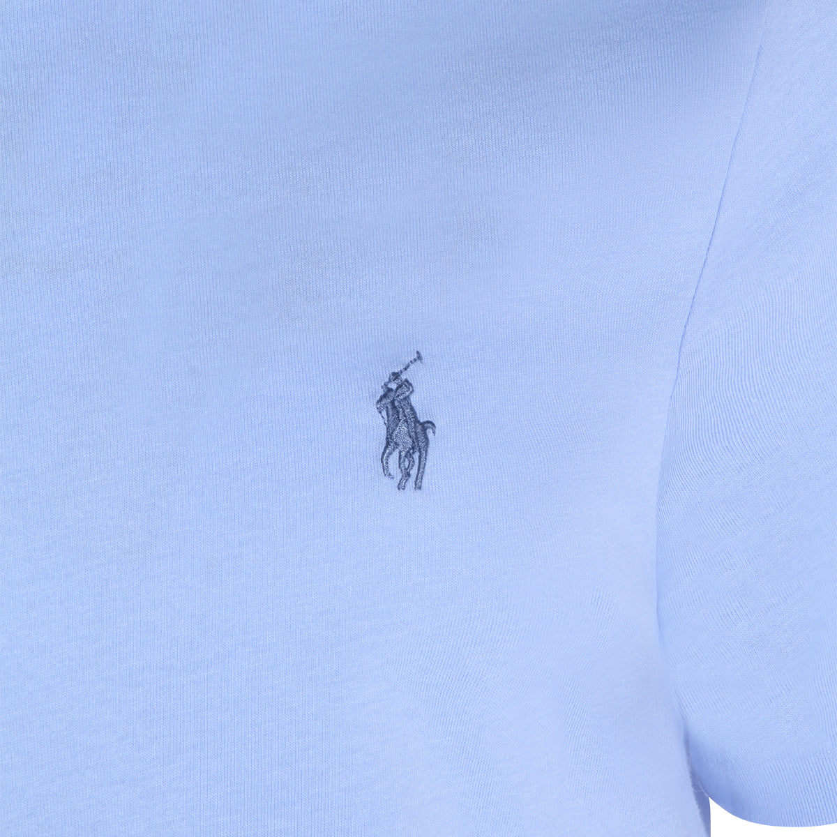 BLUE COTTON T-SHIRT