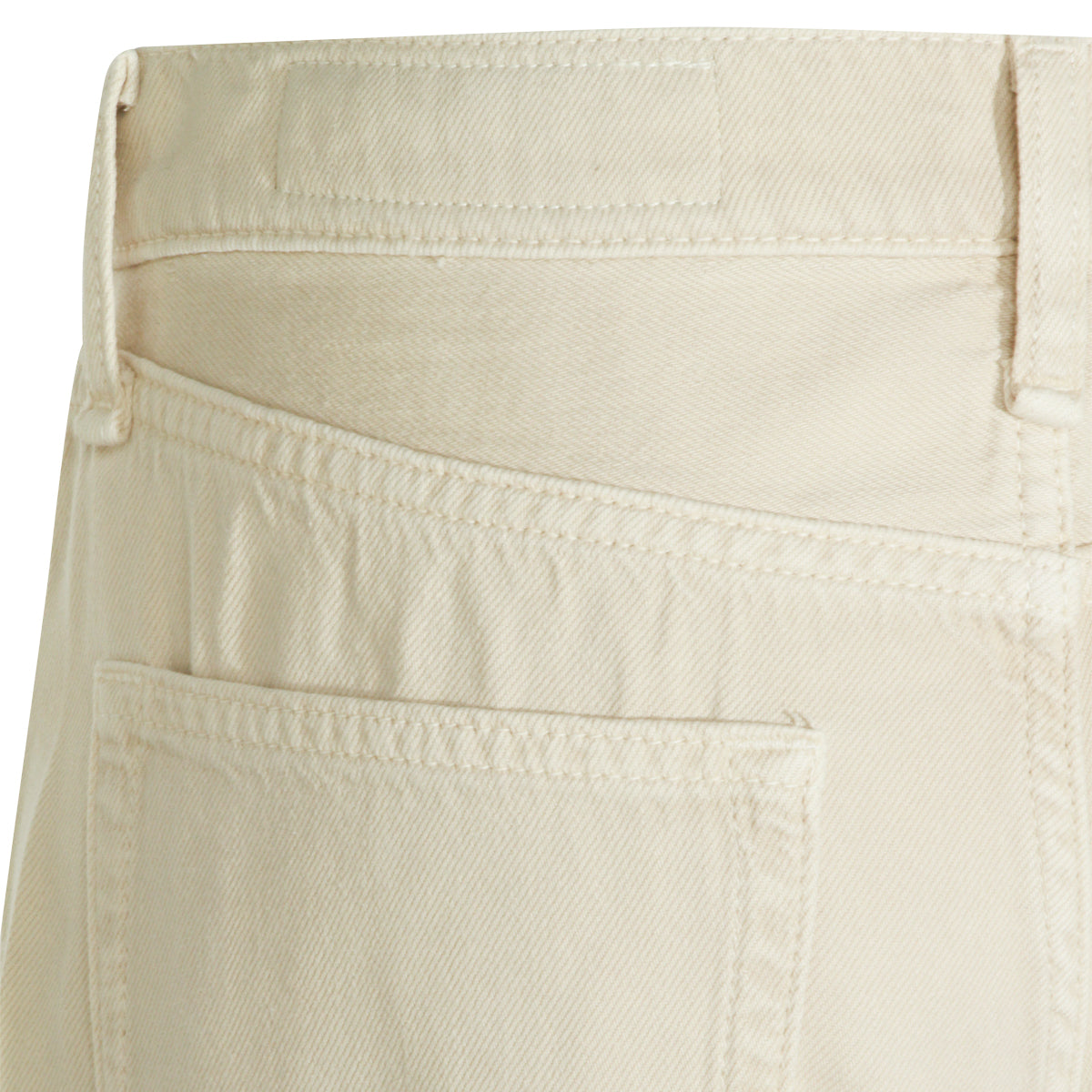 SAND COTTON SOFIE WIDE LEG JEANS