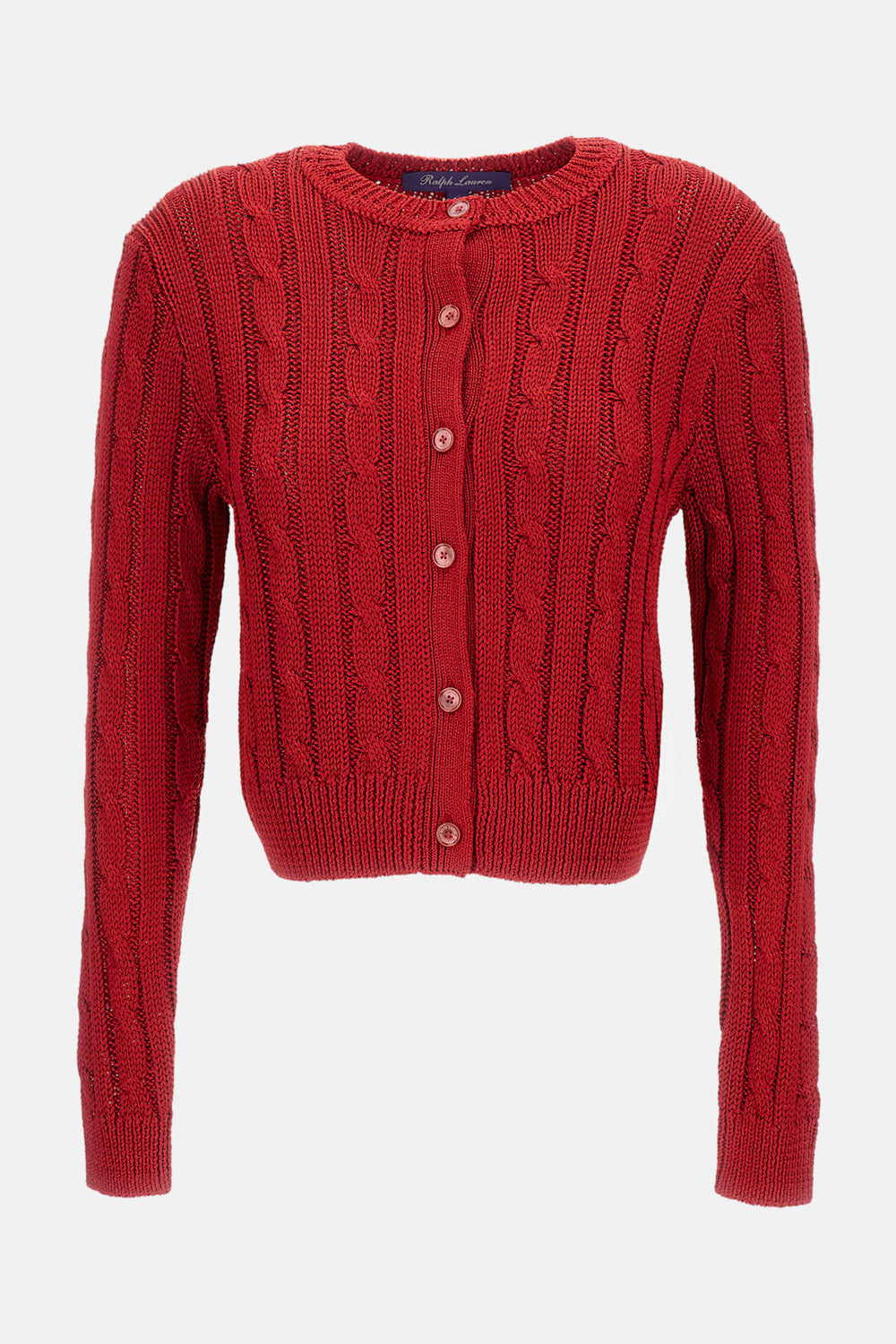 CREW NECK CARDIGAN