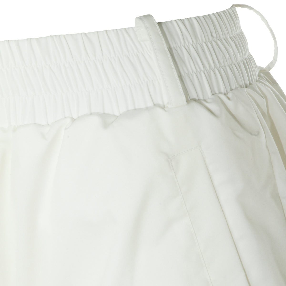 WHITE COTTON SHORTS