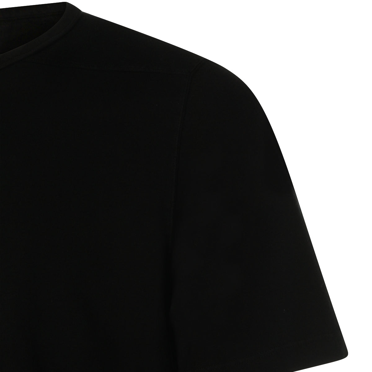 BLACK COTTON LEVEL T-SHIRT