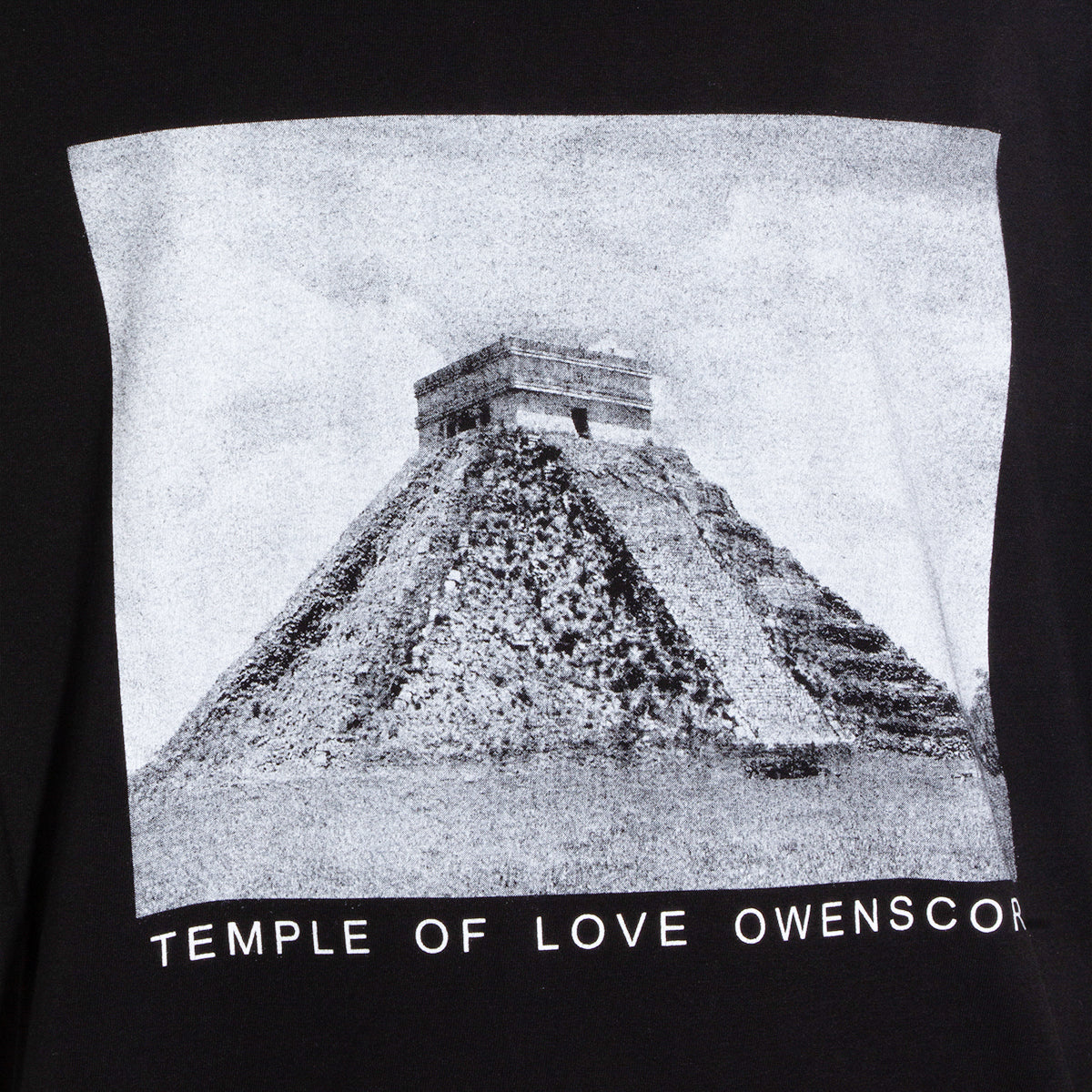 BLACK COTTON JUMBO SS T T-SHIRT