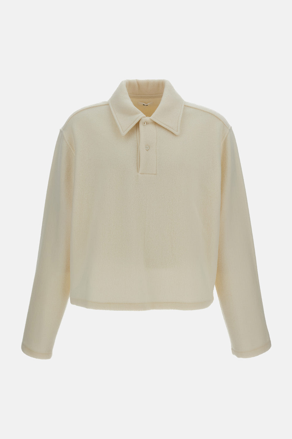 WOOL FLEECE POLO