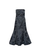 MIDI DRESS WITH 3D FLOWERS