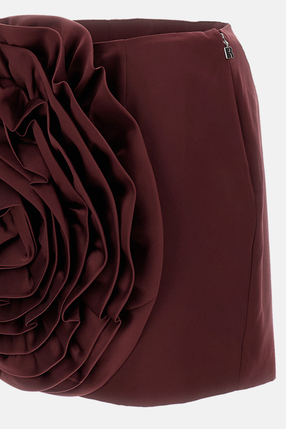 SATIN MINI SKIRT