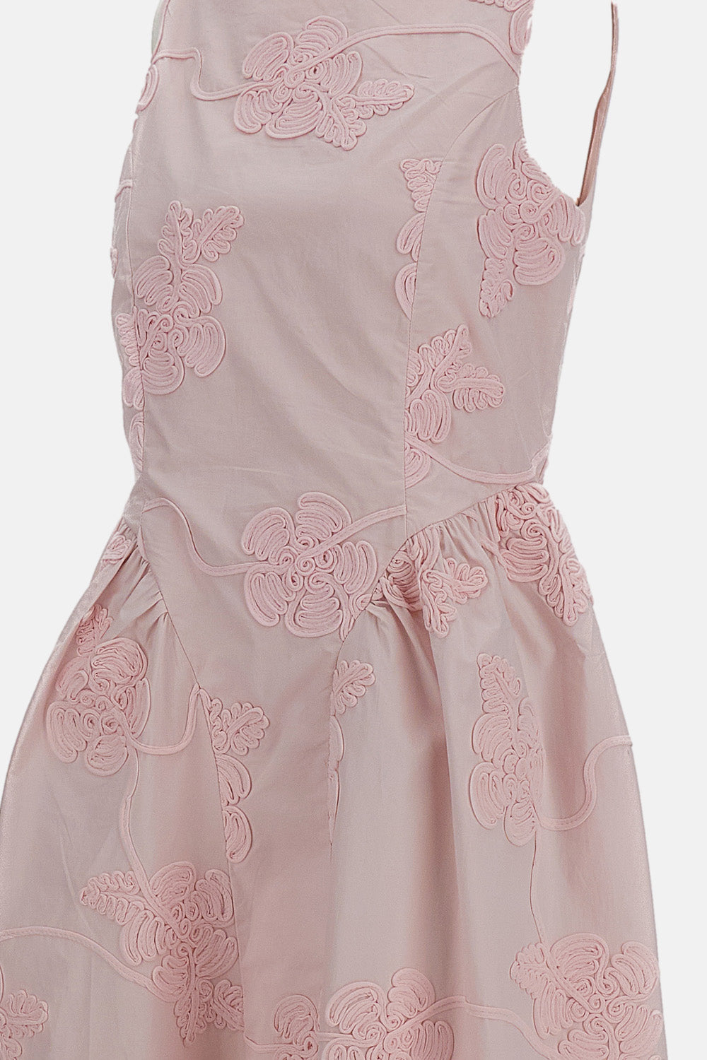 FLOWER MIDI DRESS
