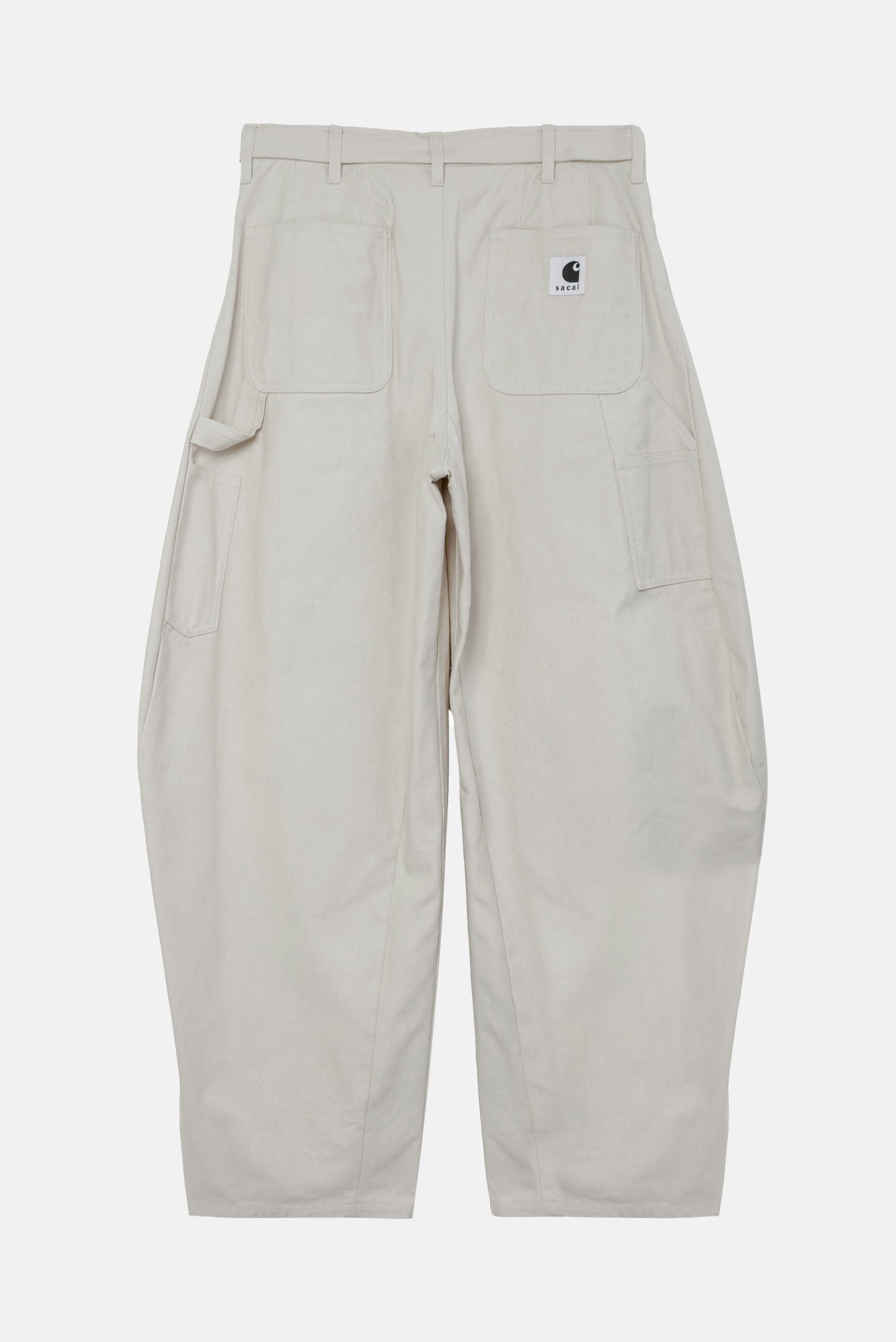 SACAI X CARHARTT OVERSIZE DUCK PANTS
