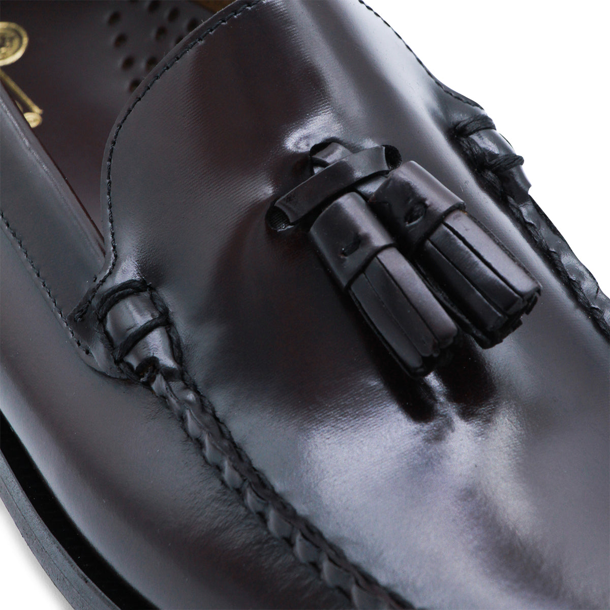 BROWN BURGUNDY LEATHER CLASSIC WILL LOAFERS