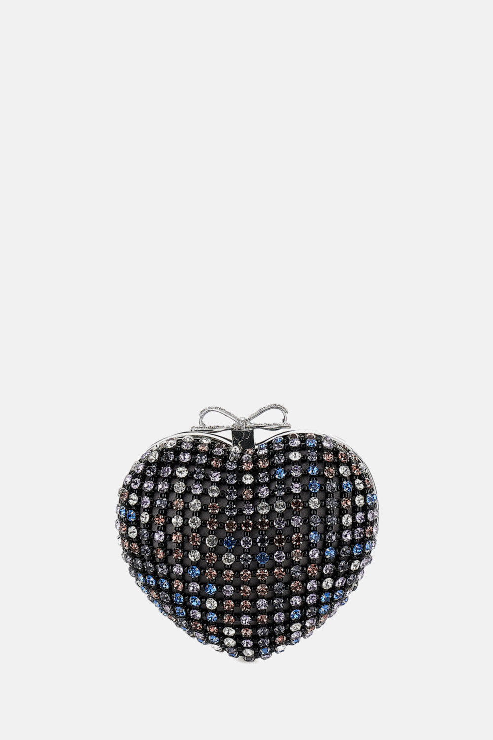 MULTICRYSTAL HEART-SHAPED CLUTCH