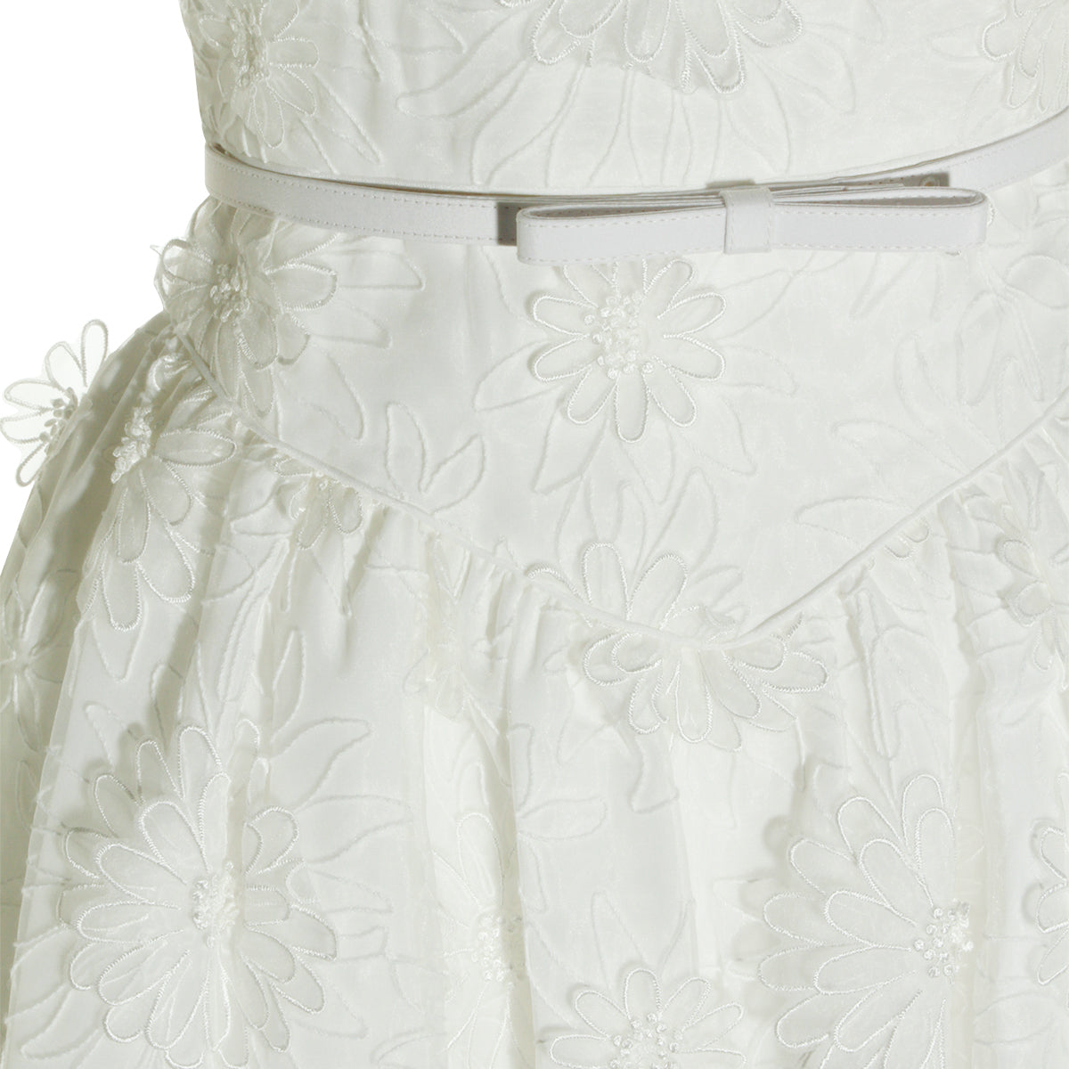 WHITE MINI DRESS