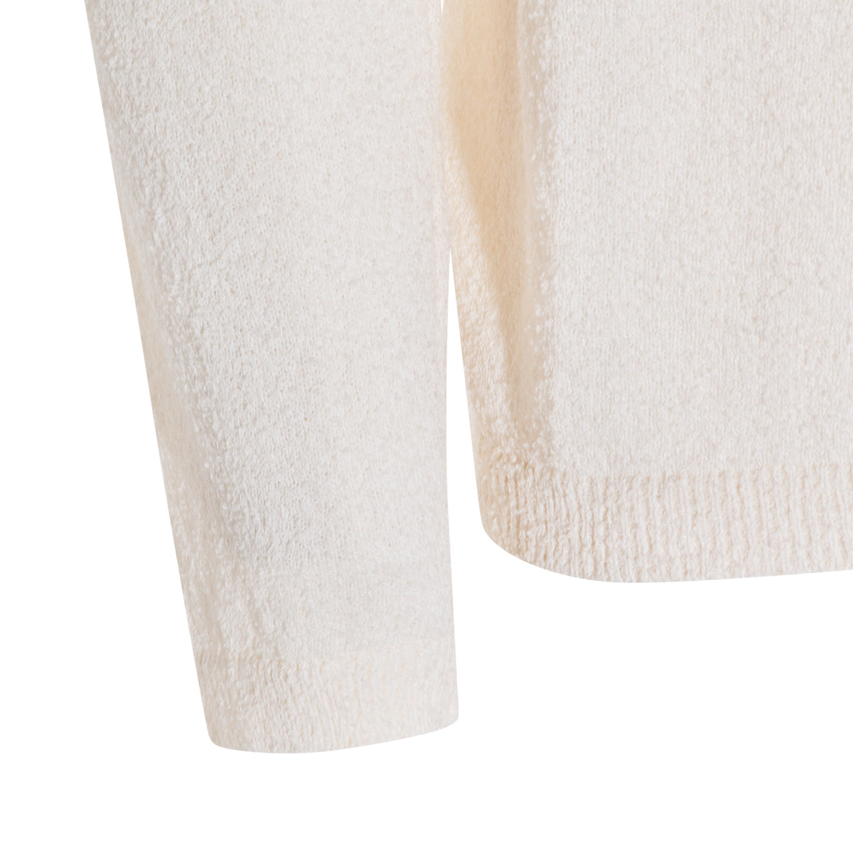 CREAM COTTON POLO SHIRT