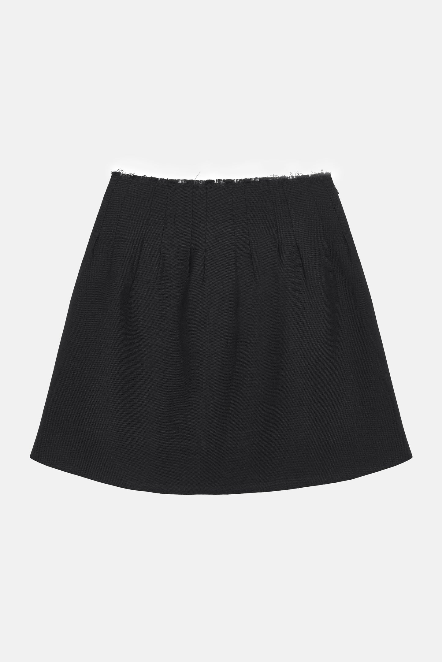 LOW-RISE PLEATED SKIRT