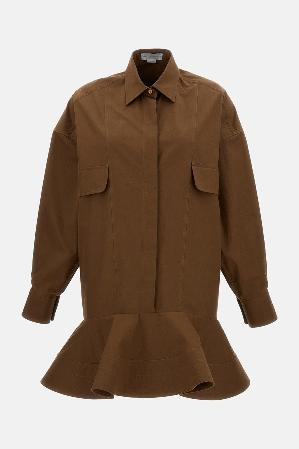 COTTON SHIRT DRESS