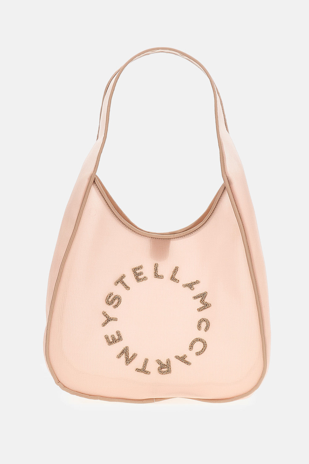 LOGO LARGE HOBO BAG MESH