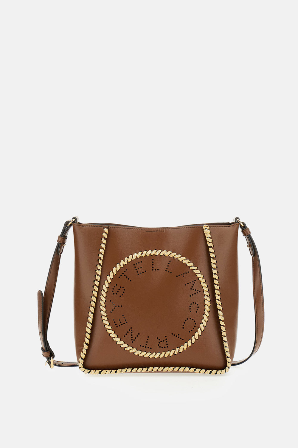 CROSSBODY LOGO BAG RAFFIA