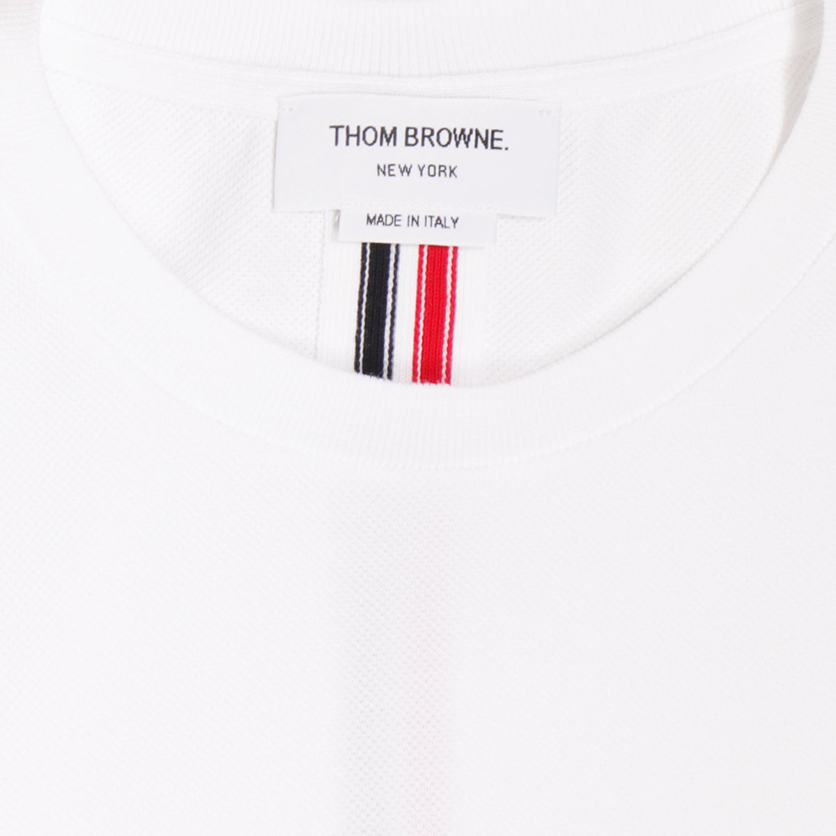 WHITE COTTON T-SHIRT