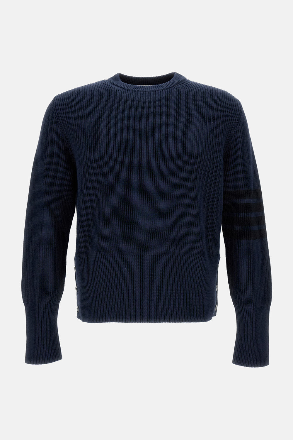 CREWNECK COTTON CARDIGAN