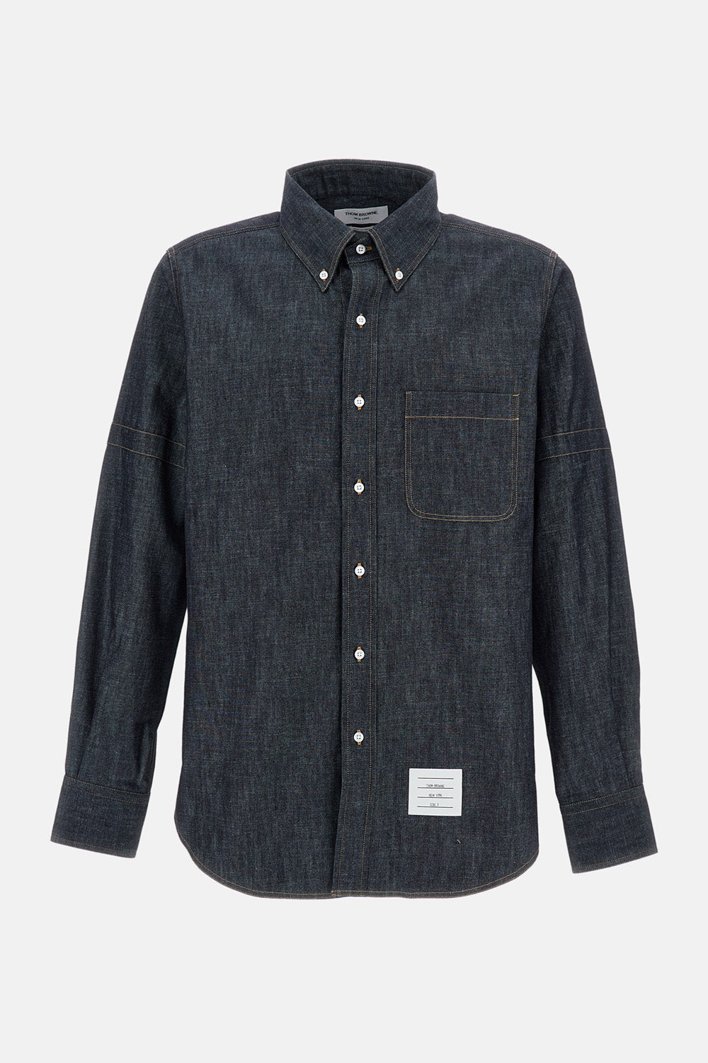STRAIGHT FIT DENIM SHIRT