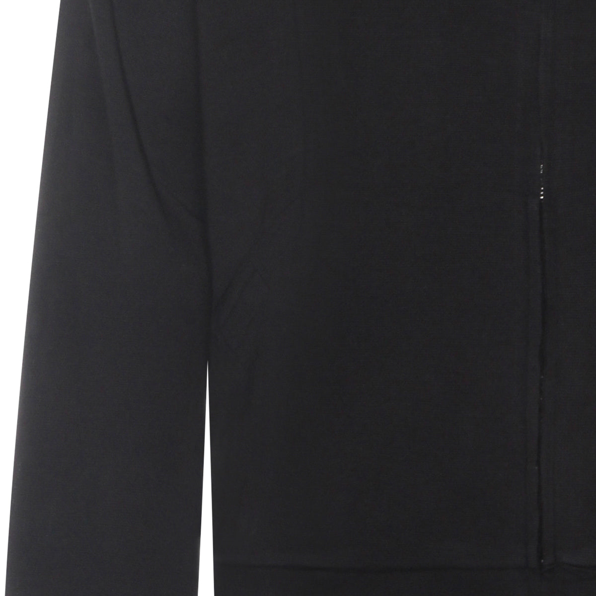 BLACK COTTON SWEATSHIRT