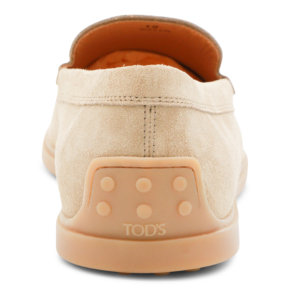 BEIGE LEATHER LOAFERS