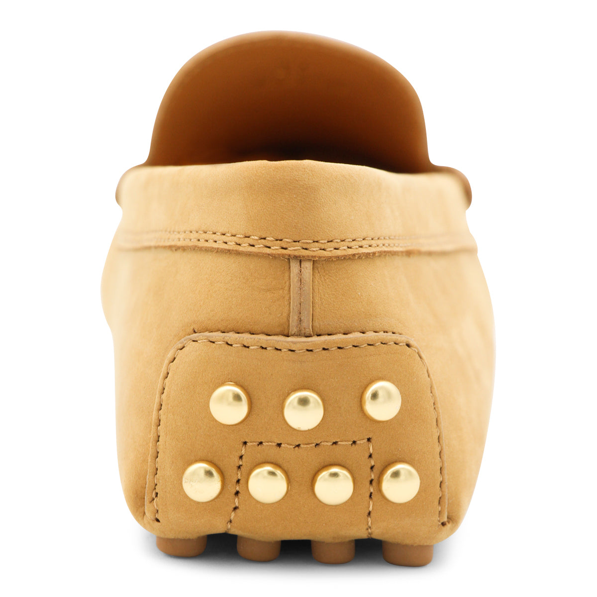 CAMEL LEATHER LOAFERS