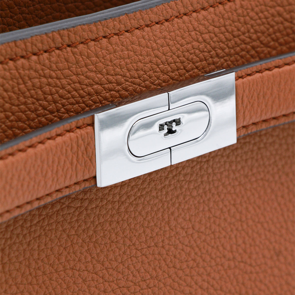 BOURBON LEATHER TOP HANDLE BAG
